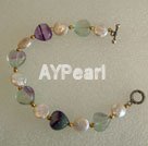 Wholesale Gemstone Bracelet-amethyst pearl bracelet