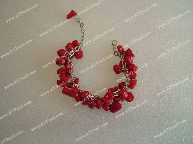 coral bracelet