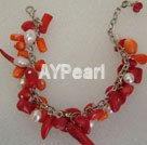 coral bracelet