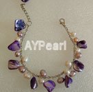 shell pearl bracelet
