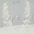 collier de perles de mariage