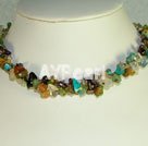 Wholesale Gemstone Necklace-Rock necklace