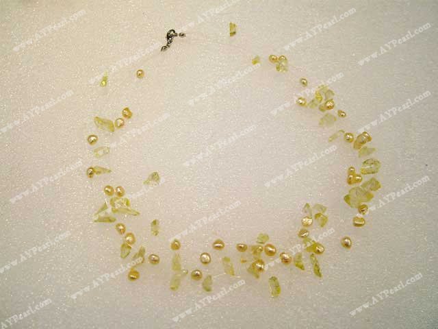 Wholesale Crystal Jewelry-pearl crystal necklace