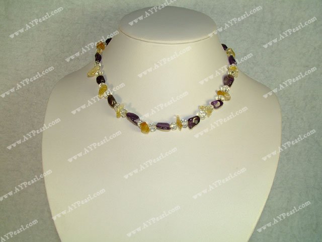 crystal necklace