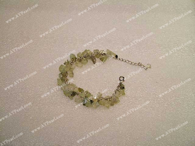 Wholesale Gemstone Jewelry-Green rutilated quartz bracelet