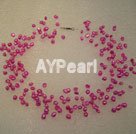 Dyed pearl necklace