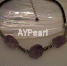 Wholesale Amethyst necklace