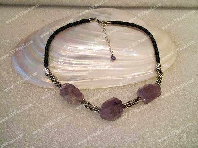 Amethyst necklace