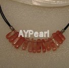 Wholesale Jewelry-Cherry quartz necklace