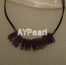 Amethyst necklace