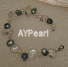 Wholesale pearl crystal bracelet