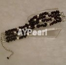 Wholesale garnet pearl bracelet