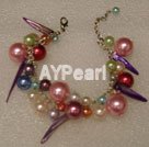 synthetic pearl bracelet