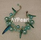 synthetic pearl bracelet