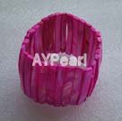 Wholesale shell jewelry-Dyed shell bracelet