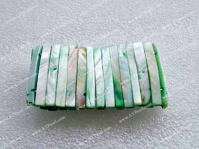 Shell Jewelry-Dyed shell bracelet