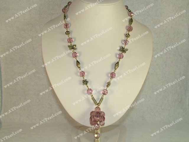 Wholesale Crystal Jewelry-Amethyst necklace