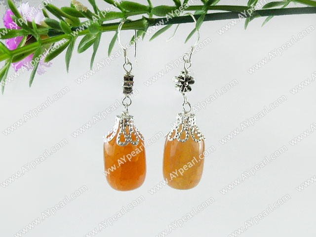 carnelian earring