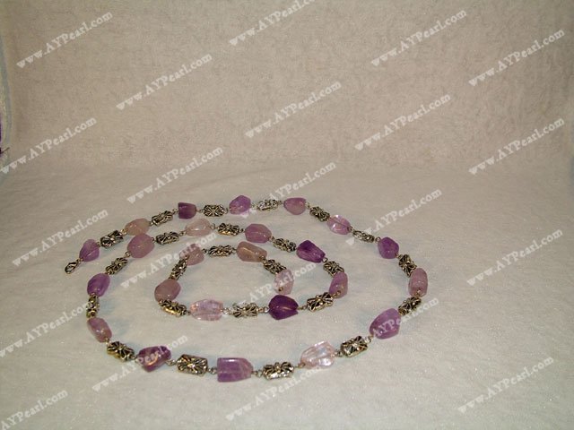 Amethyst necklace