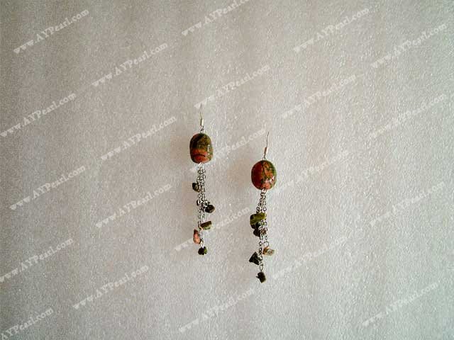 Green Aventurine earring