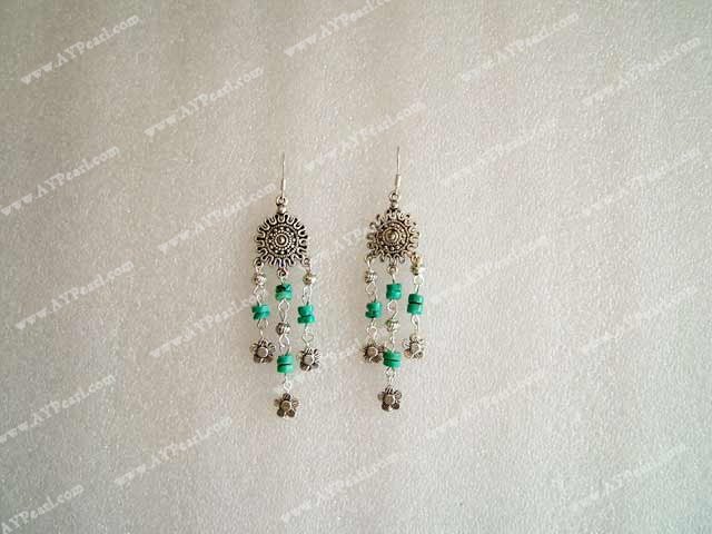Turquoise earring
