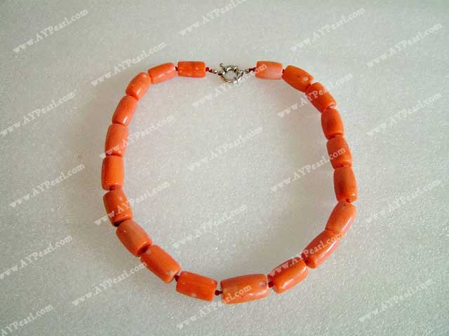 coral necklace