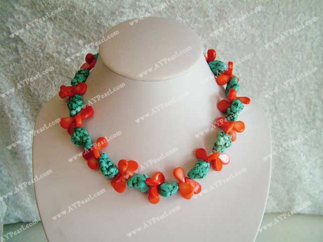 coral Turquoise necklace
