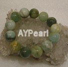 Wholesale Aquamarine chips bracelet