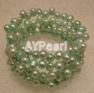 Wholesale Dyed pearl bracelet