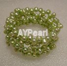 Wholesale Dyed pearl bracelet