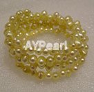 Wholesale Dyed pearl bracelet