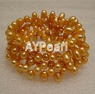 Wholesale Dyed pearl bracelet