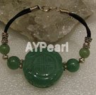Wholesale Gemstone Bracelet-aventurine jade bracelet