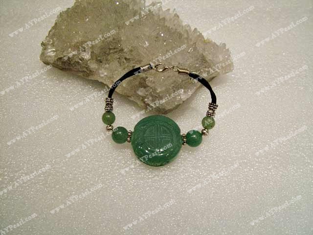 bracelet de jade aventurine