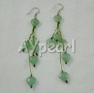 Boucles d'oreilles aventurine