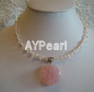 stone pearl necklace