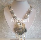 Wholesale Jewelry-carnelian and Mother of pearl necklace