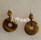 Wholesale Gemstone Earrings-Tiger eye earring