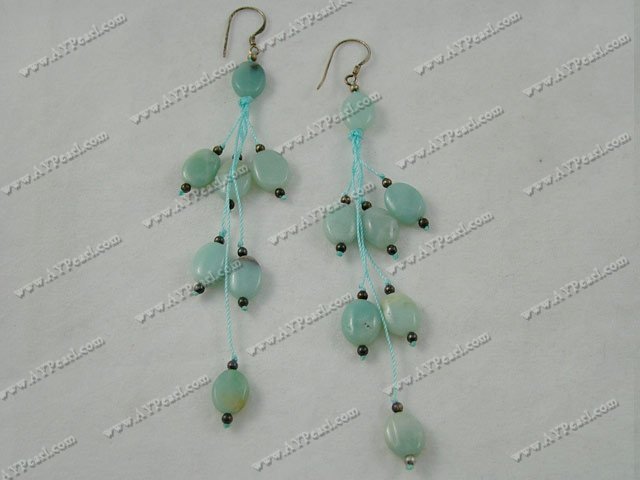 Amazon stone earrings