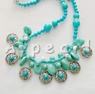 collier de turquoises