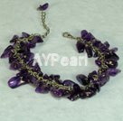Amethyst bracelet