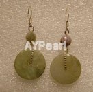Wholesale Gemstone Earrings-New Jade earring