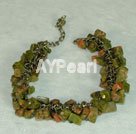 unakite armband