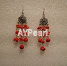Coral Jewelry Wholesale-coral earring