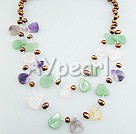 multicolor pearl necklace