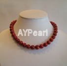 sponge coral necklace