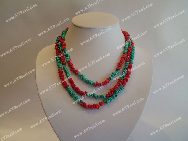 coral Turquoise necklace