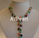 Wholesale multicolor crystal necklace