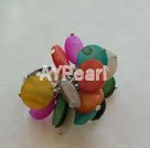 Wholesale ring jewelry-Mother of pearl finger ring