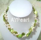 pearls shell necklace